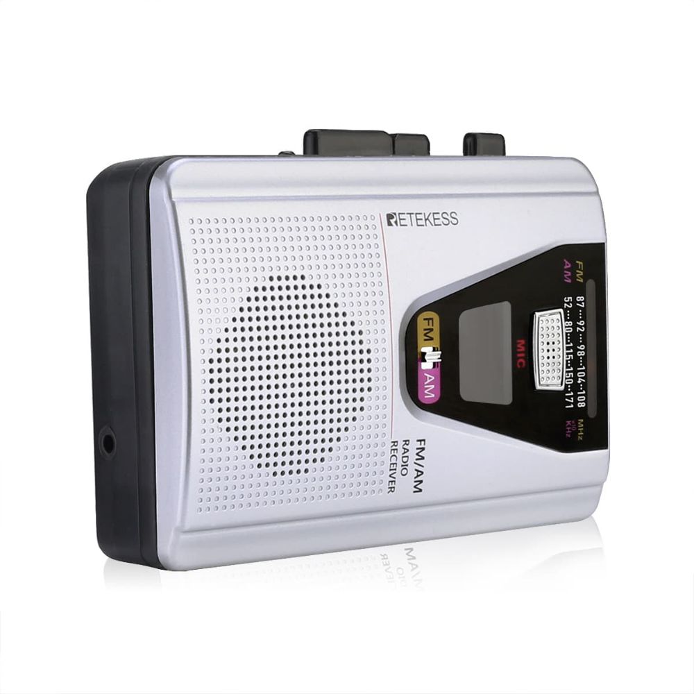 RETEKESS TR620 Кассетный плеер Портативный AM FM магнитофон с автореверсом