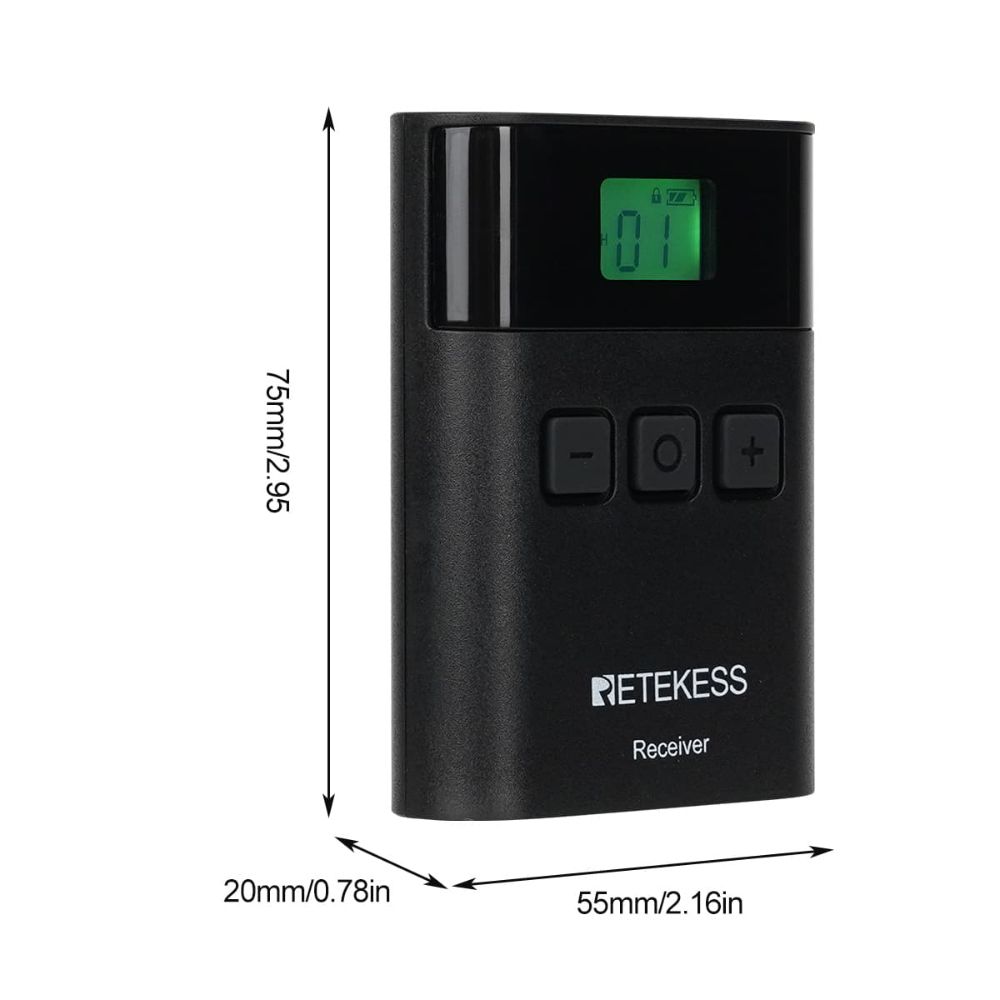 Retekess TT122 Гид -система с 16 USB -зарядной базой Для экскурсии по заводу