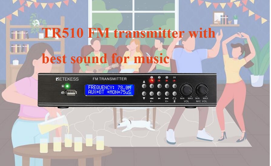 Почему вы должны выбрать FM-передатчик TR510?